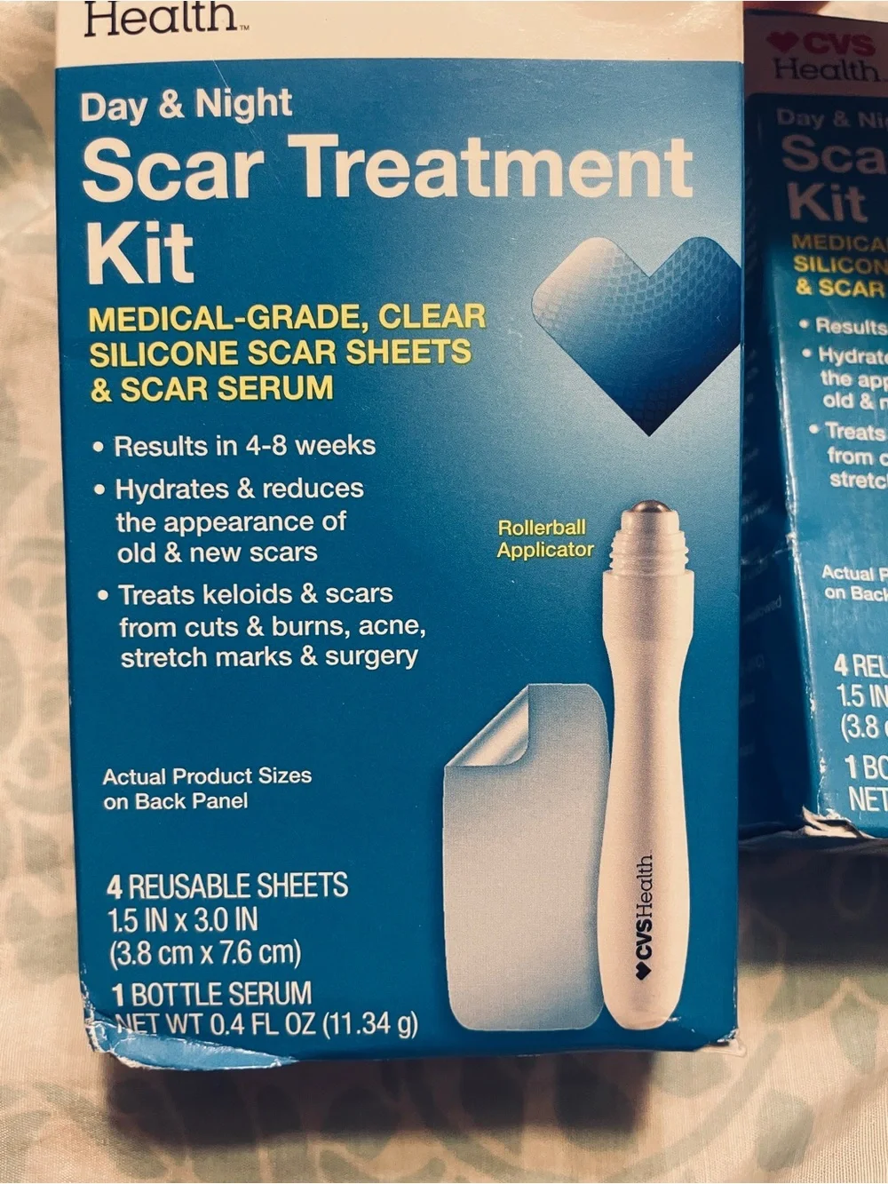 2 New Kits CVS Day And Night Scar Treatment Retails Retail $ 52